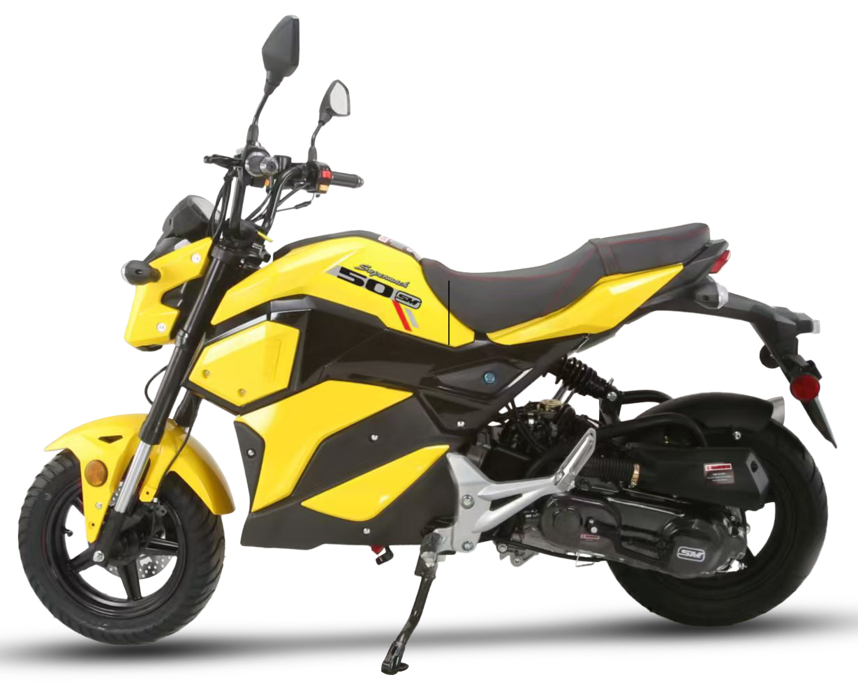 Supermach MP50-13 49cc 50cc Scooter Yellow