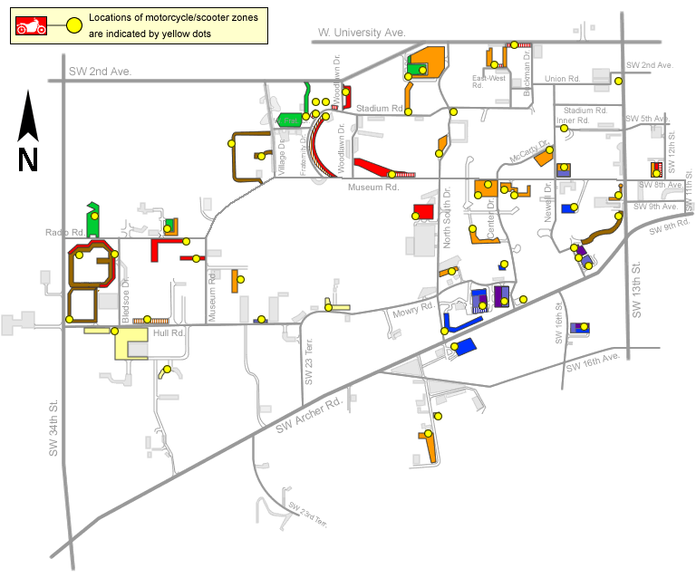 Solano Cycle Directions, Parking & Transportation Around Gainesville, Florida